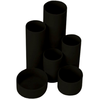 INTERSTAT Desk Organiser Round-Up - Black