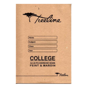TREELINE Exercise Book A4 F&M 48PG
