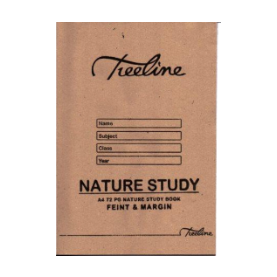 TREELINE Softcover Book Feint & Margin A4 72PG