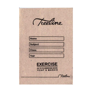 TREELINE Exercise Book A5 F&M 72pg