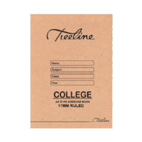 TREELINE Exercise Book A5 F&M Jotter 72pg