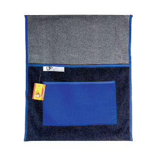 TREFOIL Denim Chair Bag 380mm - Blue