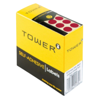 TOWER Round Colour Labels
