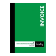 CROXLEY Invoice Book JD22BO A5 Carbon