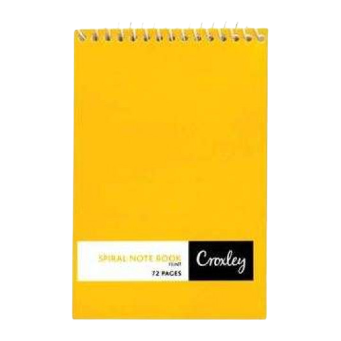 CROXLEY Notebook Wirebound JD361 114x76mm