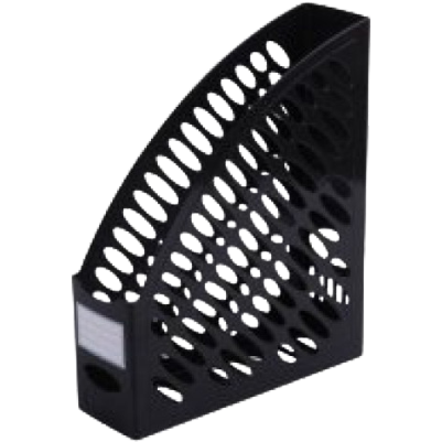 DELI Magazine Rack Black