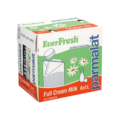 PARMALAT Full Cream Long Life Milk (6 x 1L)