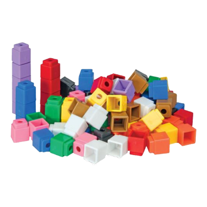 UNIFIX Counting Cubes 100pcs Ass