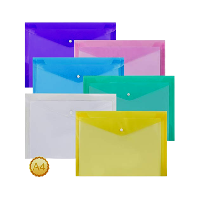 Folder Plastic Envelope A4