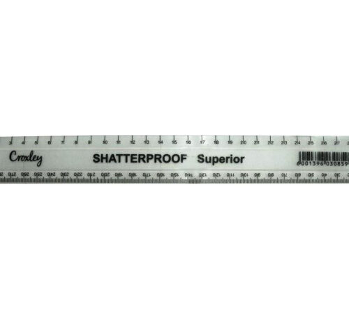 CROXLEY Ruler Shatterproof-30cm