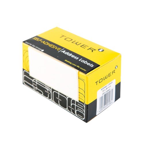 TOWER Address Labels 83x33mm 250 Labels