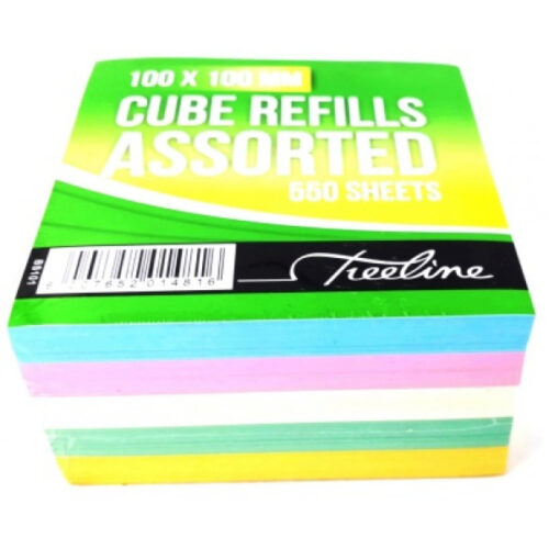 TREELINE Memo Cube Refill - Assorted