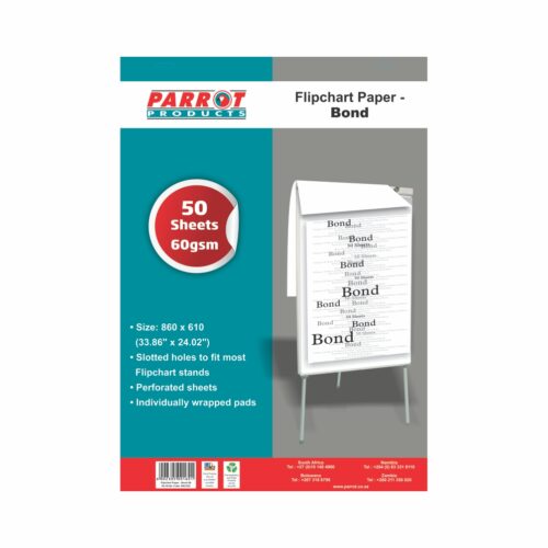 PARROT Flipchart Paper Bond 50 Sheets
