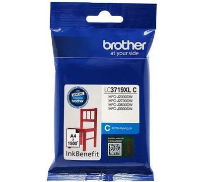 BROTHER LC3719XLC Cyan Ink Cartridge