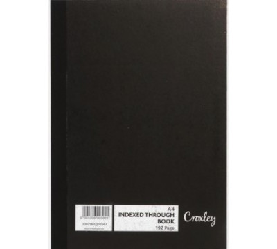 CROXLEY Index Book A4 - 297 X 210mm JD7567 - 192 Page
