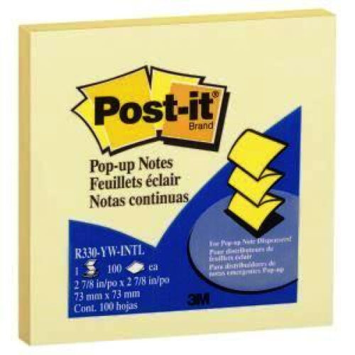 POST-IT-Pop-Up Notes - Yellow