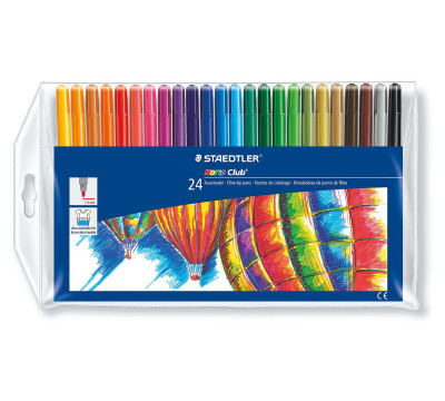 STAEDTLER Noris Club Fibre Tip 24s