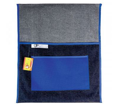 TREFOIL Denim Chair Bag 440mm - Blue