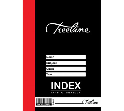 Index Book A4 - 144 Page