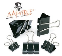 D’AFRIQUE FOLDBACK CLIPS 19MM (12)