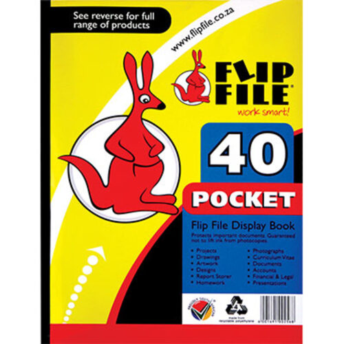 KANGAROO A4 Flip File 40Page