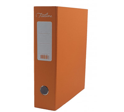 TREELINE A4 Lever Arch File Board 80mm Orange