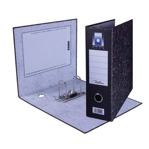 TREELINE A4 Giant Upright Lever Arch File Black