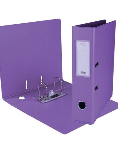 TREELINE Purple PVC-70 Lever Arch Files