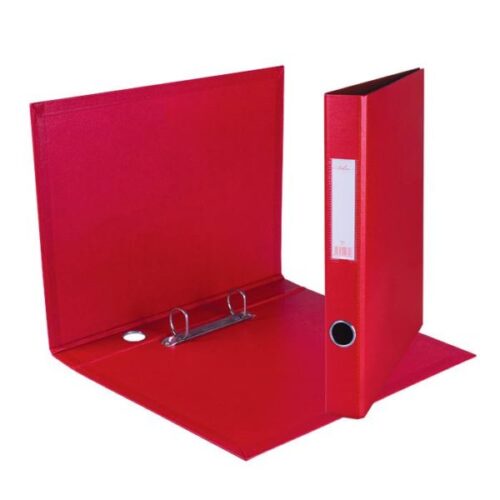 TREELINE Red A4 2 Ring 25mm PVC Ringbinders