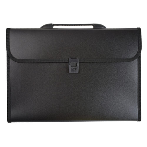 DONAU Expanding File 13 Pocket with handle