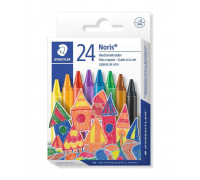 STAEDTLER Noris Club Wax Crayons 24'S