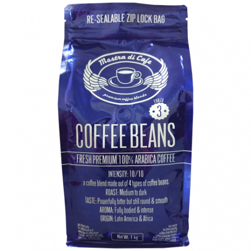 MOSTRA Di Cafe  Coffee Beans  Forza No.3  (1 x 1kg)