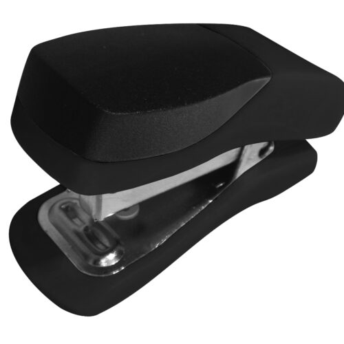 PARROT Single Mini Black Plastic Stapler-Black