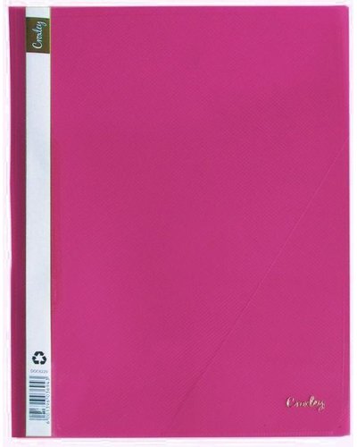 CROXLEY A4 Presentation Folders - Pink
