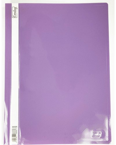 CROXLEY A4 Presentation Folders - Pastel Purple