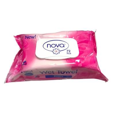 NOVA Wet Wipes 72s