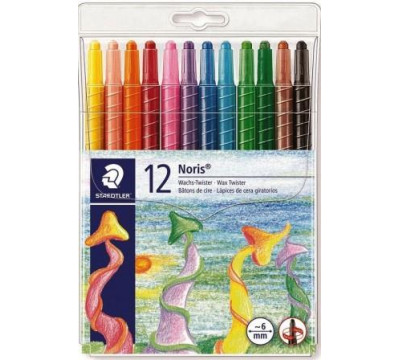 STAEDTLER Wax Twist Crayons - 12s