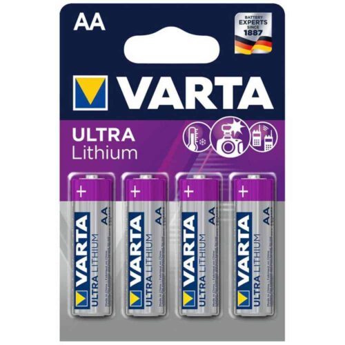 VARTA (PKT4)AA LITHIUM BATTERY