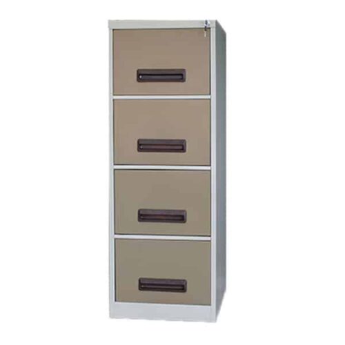 4-draw Filing Cabinet Ivory