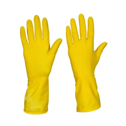 Household Yell Latex Gloves Small