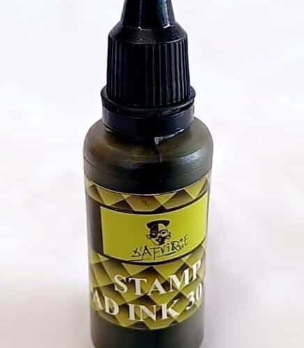 D’AFRIQUE Stamp Pad Blk INK 30ML