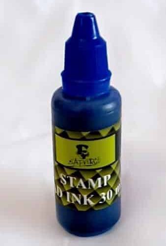 D’AFRIQUE Stamp Pad Ink 30ml Blue