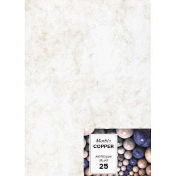 RBE A4 Marble Board 160gsm - COPPER 100 Pack
