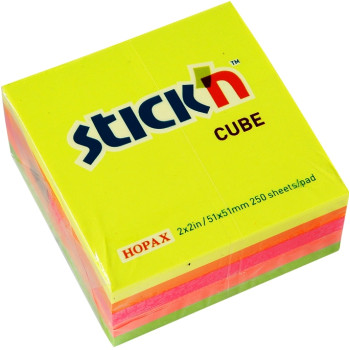 STICK'n Cube 51 x 51mm 250 Sheets