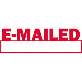 XSTAMPER E-Mailed Stamp - Red