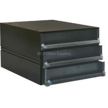 BANTEX Texo Modular Storage System 3-Drawer - Black