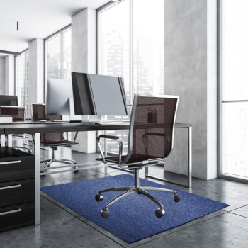 PARROT Ribbed Floor Protector 1200 x 850 - Denim