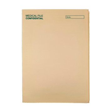 TIDY FILES A4 Economy Confidential Medical File - Pack of 25