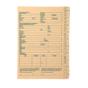 TIDY FILES A4 Economy Custodian General Medical File - Pack of 25