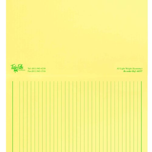 TIDY FILES A4 Economy Paediatrician / Kinderarts Medical File - Pack of 25